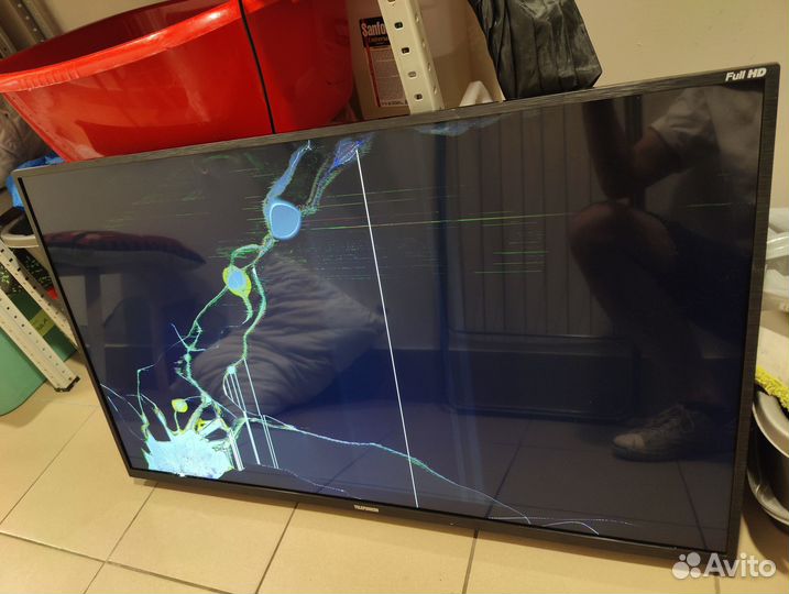 Телевизор SMART tv 43 бу