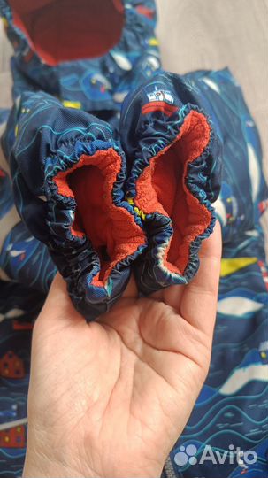 Зимний комбинезон lassie 98 для мальчика