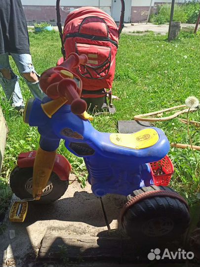 Детский мотоцикл велосипед