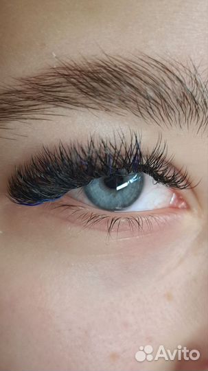 Наращивание ресниц на дому