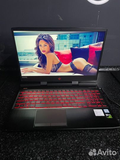 Игровой ноутбук HP Omen i5-9300/gtx1650/8g/ssd512