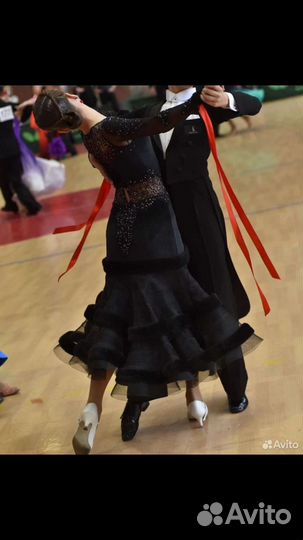 Платье для бальных танцев стандарт ю2