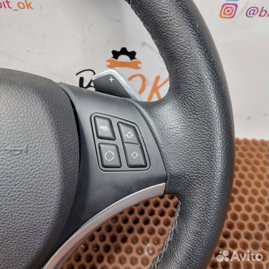 Руль Спорт с лепестками BMW e90 x1 e84 e87