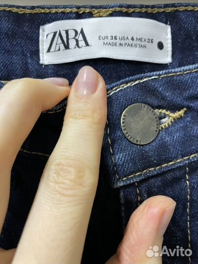 Джинсы zara новая коллекция 2024