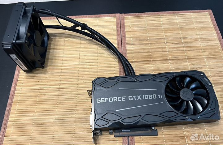 Видеокарта evga GeForce GTX 1080 ti FTW3 Hybrid