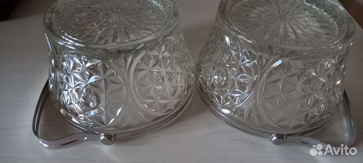 Конфетницы из стекла СССР