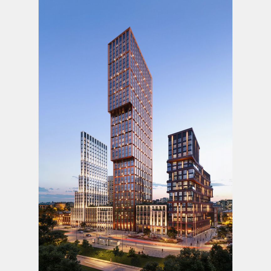 2-к. квартира, 69,5 м², 10/18 эт.