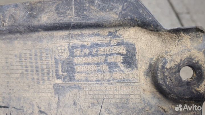 Защита арок (подкрылок) BMW 3 G20, G21 2018, 2019