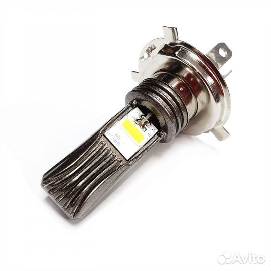 Лампа фары светодиодная H4 985V 6000K 2 кристалла