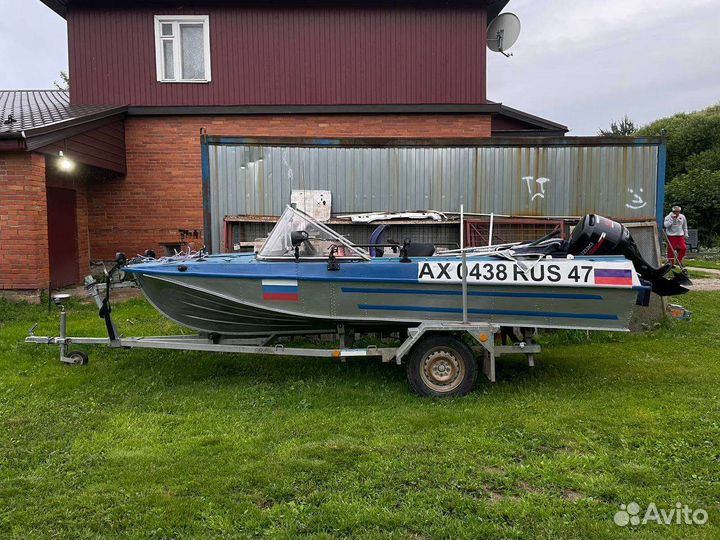 Казанка 5 м3 с мотором Сузуки 25