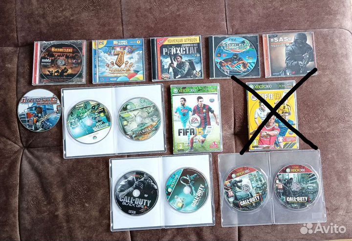 Диски на xbox 360
