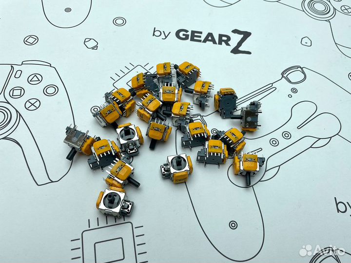 Механизм 3D аналог DualSense на датчиках Холла 4шт