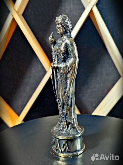 Статуэтка бронза латунь Богиня Лада