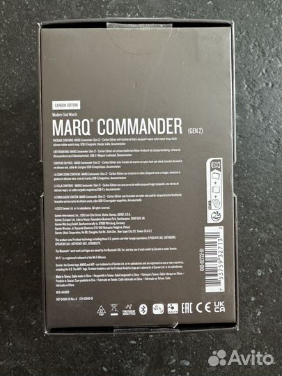 Часы Garmin marq gen 2 commander carbon