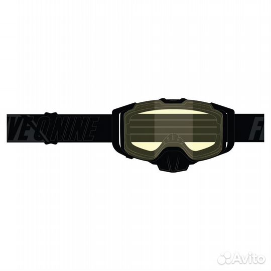 Очки 509 Sinister X6 Black with Yellow с линзой Ye