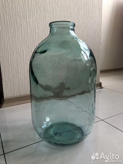 Банка 10 литров стеклянная