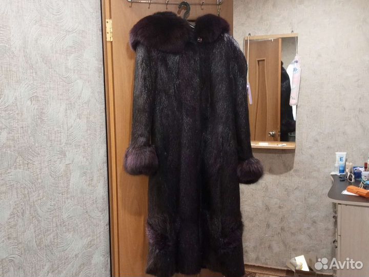 Шуба из нутрии
