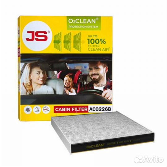 JS asakashi AC0226B Фильтр салона