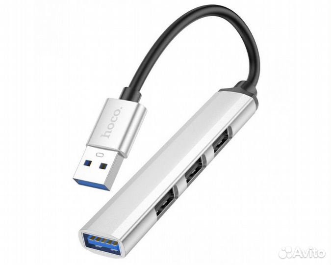 Разветвитель USB 3.0 hoco HB26