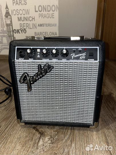 Комбоусилитель fender frontman 10G 10 watts