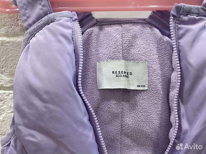 Зимний костюм для девочки 86 zara Re H&M