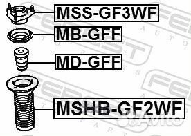 Опора амортизатора переднего MSS-GF3WF Febest