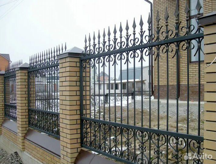 Кованный забор