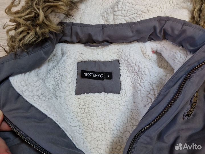 Парка для девочки 110-116