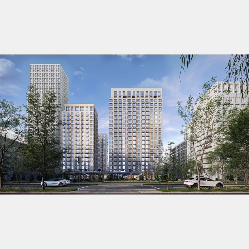 2-к. квартира, 64,1 м², 14/21 эт.