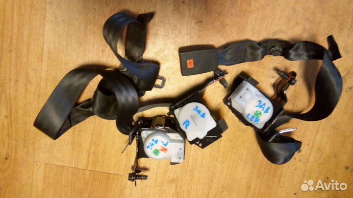 Задние ремни безопастности Hyundai solaris 1