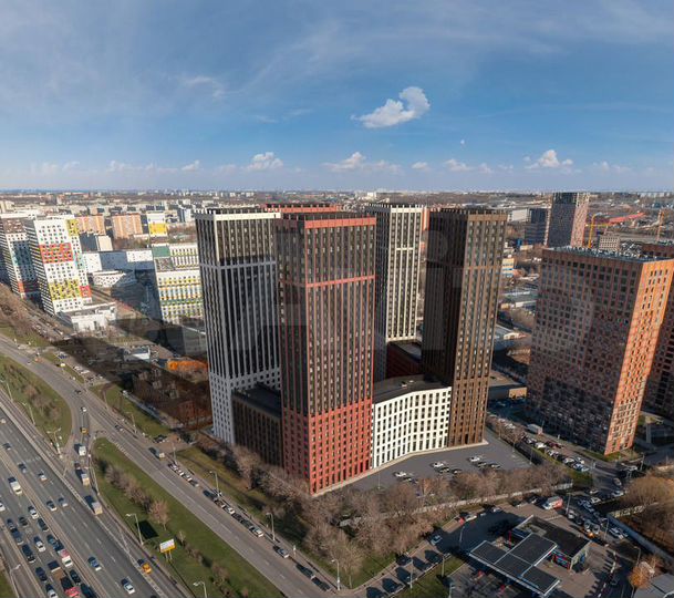 2-к. апартаменты, 56,8 м², 9/30 эт.