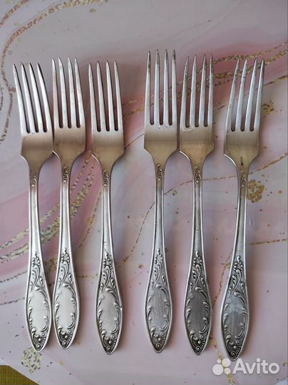Вилки мельхиоровые СССР