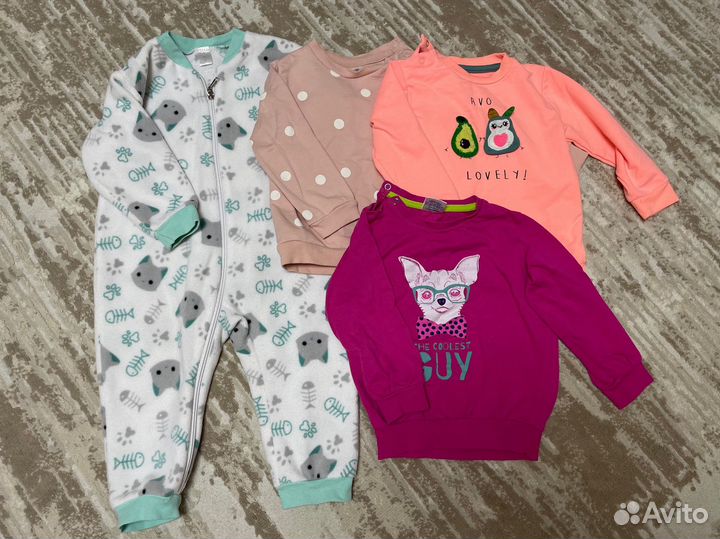 Вещи пакетом на девочку 92-98