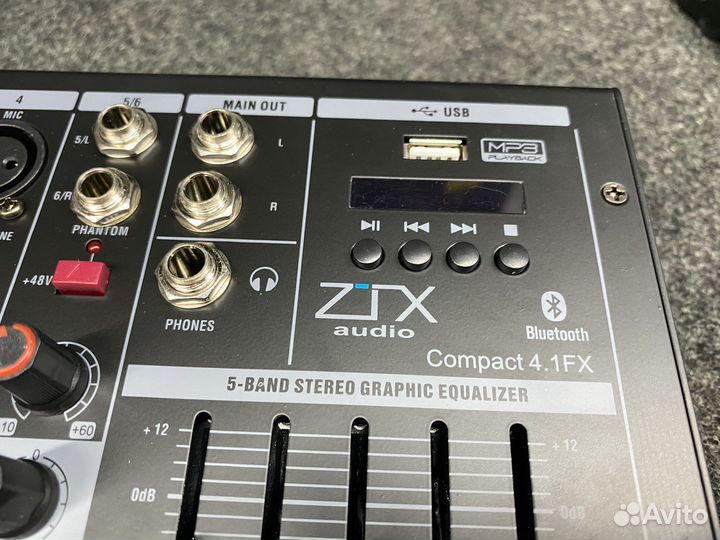 Микшерный пульт ZTX audio Compact 4.1Fx