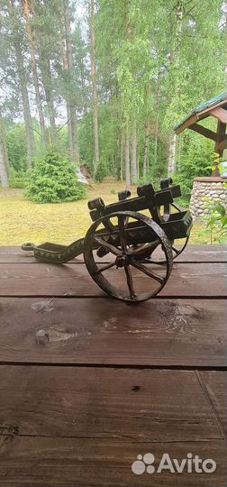 Кованная бутылочница