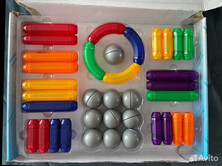 Магнитный конструктор Miniland 3-6 лет