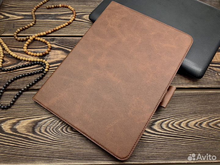Чехол на iPad 11 кожа с силиконовой вставкой