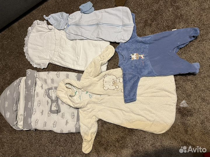 Комплект на выписку для мальчика