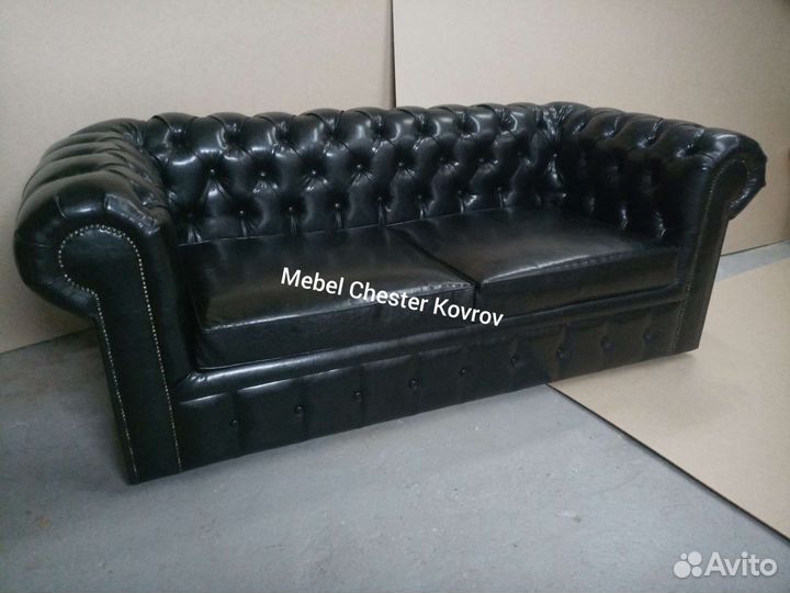 Диваны Честер, каркас металл дерево