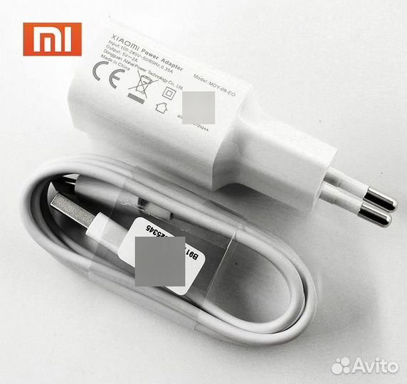 Зарядное устройство Xiaomi 5 В, 2 А Type-C