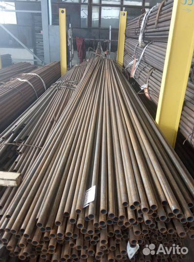 Труба электросварная 76х3.5 длина 10м Ст10