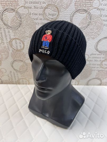 Шапка polo ralph lauren мишка