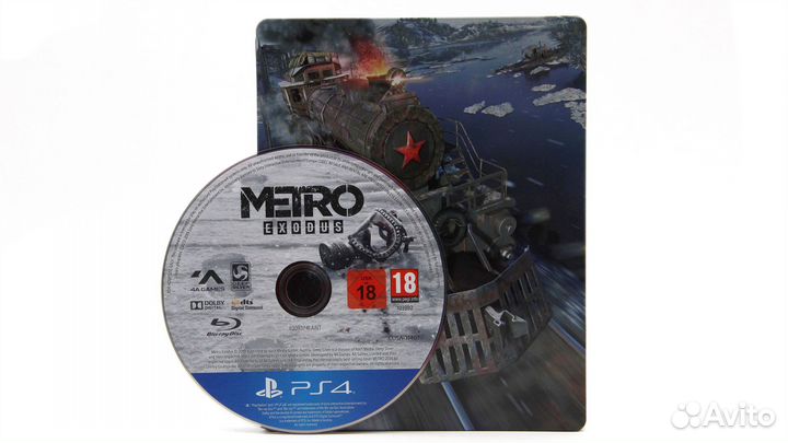 Metro Exodus Aurora SteelBook (Метро Исход) (PS4