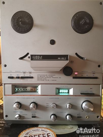 Катушечный магнитофон Санда мк 012