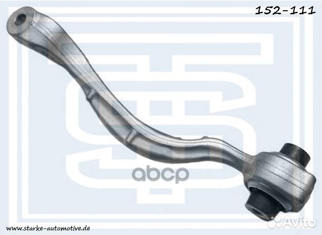 Рычаг передний нижний MER W212 L 09- starke/152