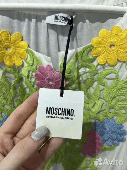 Moschino cheap and chic платье летнее новое