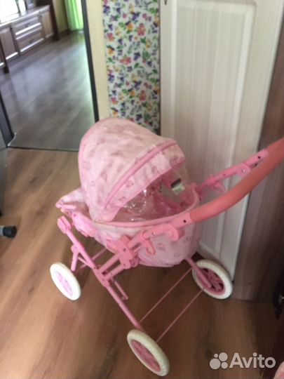 Коляска для кукол 3 в 1 + касса в подарок