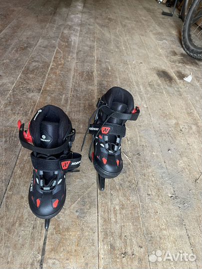 Коньки детские раздвижные 26-31