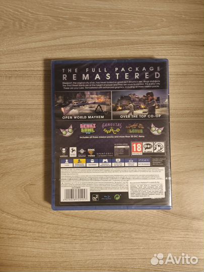 Saints Row The Third Remastered ps4