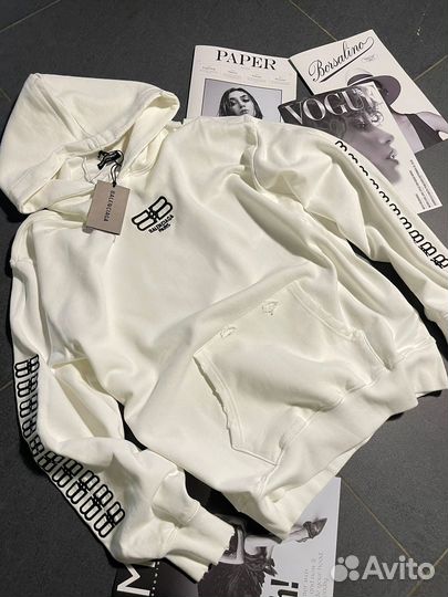 Худи Balenciaga BB Paris Icon premium